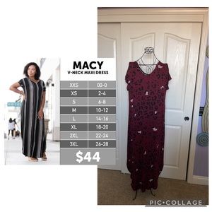 LuLaRoe Large Macy